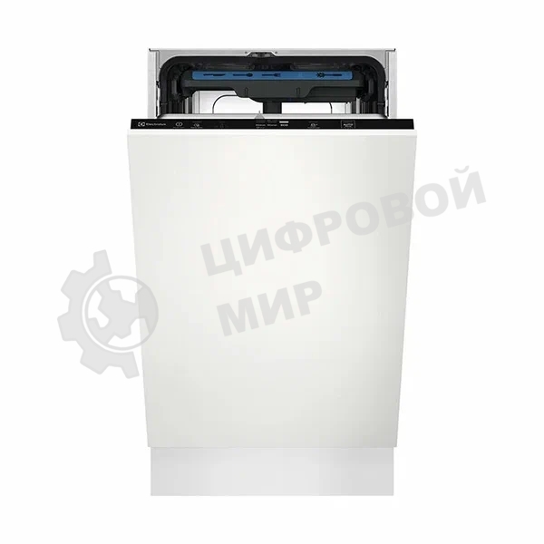 Встраиваемая посудомоечная машина Electrolux EEA23210L, черный, 44.6 см, 10 компл., 46 дБ, класс E