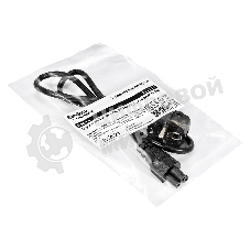 Кабель питания ноутбуков ExeGate Special PC5-7,5S (Евровилка Schuko->C5, 3*0.75мм2, CCA, черный, 0.75м)