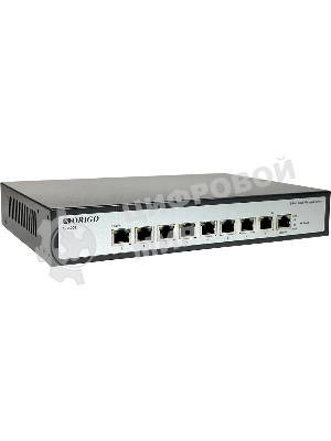 Коммутатор управляемый ORIGO OS6208/A1A L2, 8x10Gbase-T, консольный порт RJ-45, комплект для установки в 19