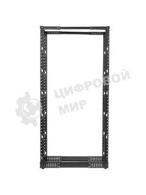 Стойка двухрамная Lanmaster TWT-RACK2-42U-6X10 42U 600 мм X 1000 мм серый