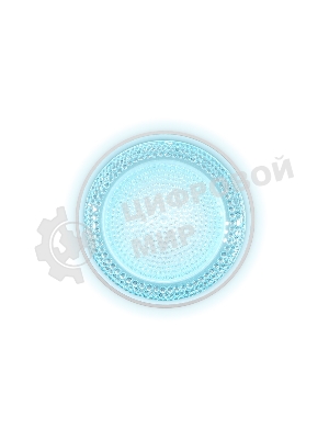 Светильник Ambrella light TN344 SWH/BL белый песок/голубой GU5.3 D85*45