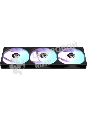 Кулер с водяным охлаждением Formula V Line ICE JET GLOW 360 BK, 360мм, 3x120мм, ARGB fans, LGA115X/1200/1700/1851, AM4/AM5
