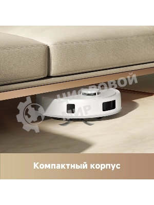 Робот-пылесос Dreame Trouver E20 Pro белый, 3200 мAч Li-Ion, уборка сухая/влажная, пылесборник контейнер 0.33 л
