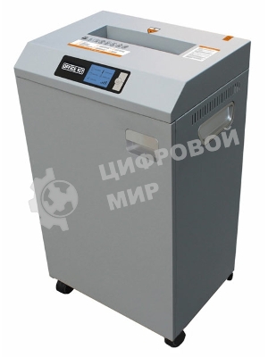 Шредер Office Kit S600 S600 1,9x15 (секр.P-5)/фрагменты/17лист./60лтр./Уничт:скрепки, скобы, пл.карты/CD