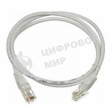 Патч-корд LANMASTER UTP TWT-45-45-2.0/6-GY вилка RJ-45-вилка RJ-45 Cat.6 2м серый ПВХ