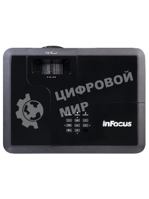 Проектор INFOCUS IN136ST DLP, 4000 ANSI Lm,WXGA (1280x800), 28500:1, 0.521:1, 3.5мм in,Composite video, VGA, HDMI 1.4a x3 (поддержка 3D), USB-A (для SimpleShare и др.), лампа 15000ч.(ECO mode),3.5мм out, Monitor out(VGA),RS232,RJ45,21дБ, 4,5 кг.