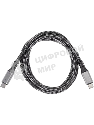 Кабель Thunderbolt4/USB4 Type-C, 5K@60Hz, 40Gbps, PD 100W, 5A, VCOM, 1.2м CU540M-1.2M