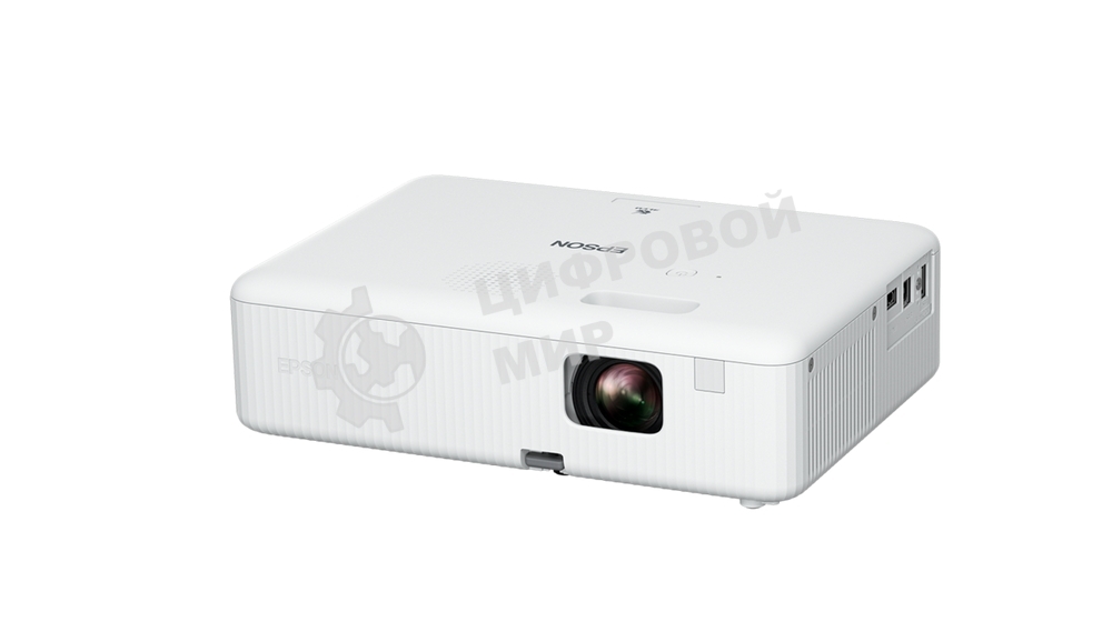 Проектор Epson CO-W01 белый (LCD, 1280×800, 3000Lm, 1,27-1,71:1, 300:1, HDMI, USB-A) (V11HA86040)