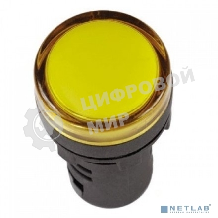 Арматура светосигнальная AD-22DS 230В жел. IEK BLS10-ADDS-230-K05