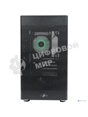Компьютерный корпус mATX Eurocase M08 ARGB черный без БП закаленное стекло USB 3.0