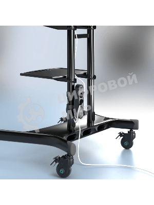 Крепление универсальное ONKRON APS-1881 черный напольный мобильный