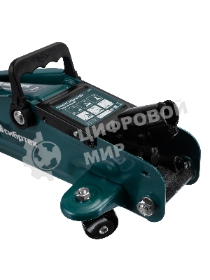 Домкрат гидравлический подкатной Сибртех2 т, 135-320 мм