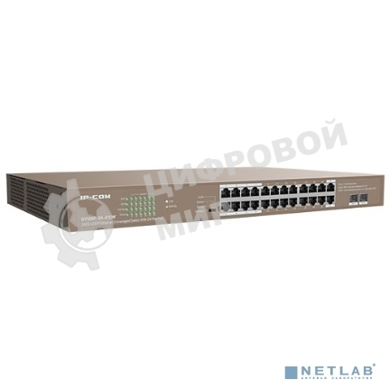 Коммутатор 24PORT 4POE G1126P-24-410W IP-COM