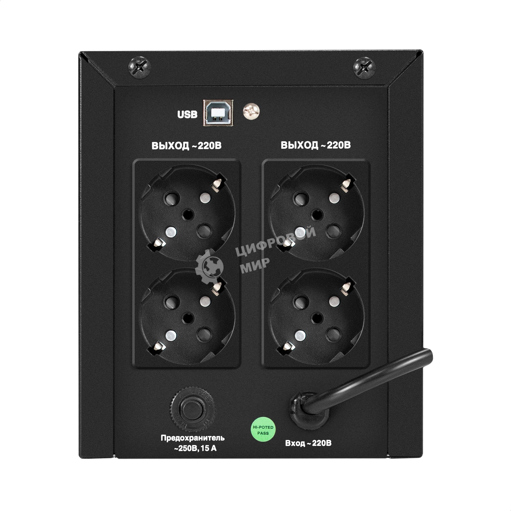 Источник бесперебойного питания ExeGate Smart LB-2000.LCD.AVR.4SH.USB (2000VA/1200W, цветной LCD, AVR, 4*Schuko, USB, батарея 12V 9Ah - 2 шт., металлический корпус, Black)