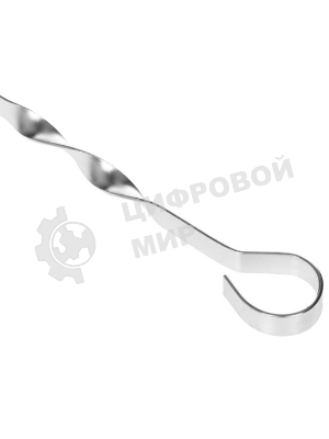Набор шампуров ECOS ND-300D (р-р 45x1см x1,5мм, форма прямая, нерж.) 999621