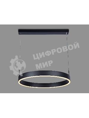 Светильник Ambrella light FA6606 BK черный 51W D600*700 (ПДУ РАДИО 2.4G)
