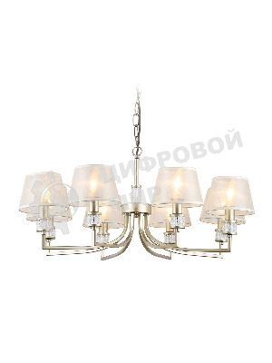 Люстра Ambrella light LH71217/8 CGD золото E14/8 max 40W D790*750