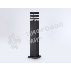Светильник Ambrella light ST2582 BK/CL черный/прозрачный IP54 E27 max 40W 90*90*630