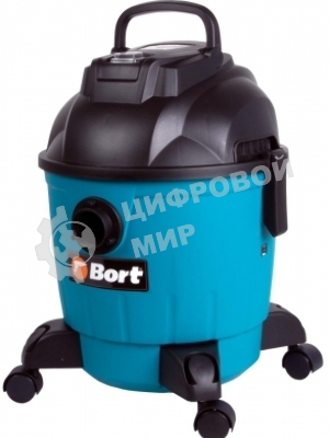 Пылесос строительный Bort BSS-1218 91272256 1200 Вт, вместимость 18 л, 26,5 л/сек, 6,3 кг, набор аксессуаров 7 шт