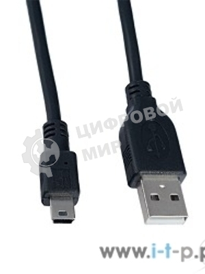 Кабель PERFEO USB2.0 A вилка - Mini USB 5P вилка, 3 м. (U4303)