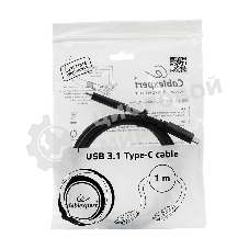 Кабель Cablexpert CCP-USB3.1-CMCM-1M USB3.1TypeC/USB3.1TypeC, 1м,