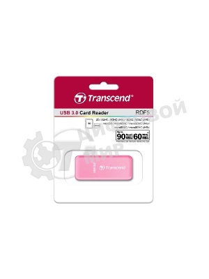 Кард-ридер Transcend All in1 Multi Card Reader, Pink