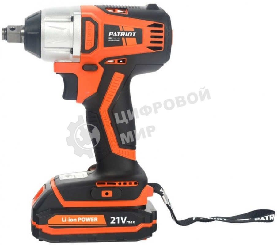 Гайковерт ударный бесщеточный PATRIOT BR 210Li 1/2, шт