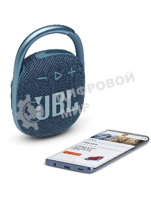 Портативная акустическая система JBL CLIP 4, синий