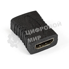 Переходник Exegate EX284925RUS HDMI-HDMI EX-HDMI-FFC (19F/19F, позолоченные контакты)