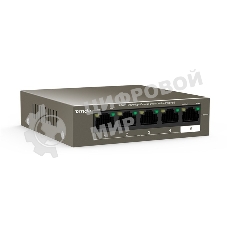 Коммутатор Tenda TEF1105P-4-63W 5PORT 10/100M
