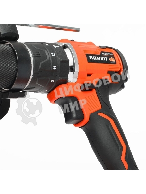 Дрель-шуруповерт Patriot BR 216UES-h, 21 В, 4 Ач, 60 Нм, бесщеточный