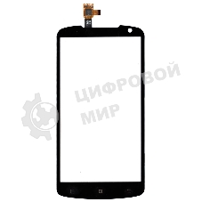 Сенсорное стекло (тачскрин) для Lenovo S920 черное