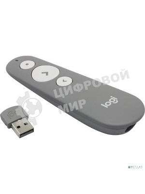 Презентер Logitech Laser Presenter R500s Mid Grey