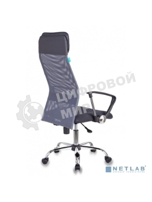 Кресло Бюрократ KB-6N/SL/DG/TW-12 TW-04 TW-12 серый, сетка