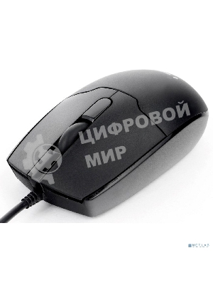 Мышь проводная Gembird MOP-425 черный, 1000 dpi, USB, кнопки - 3