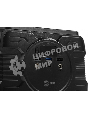 Портативный аккумулятор Cactus CS-PCS172 48000mAh 2.1A 2xUSB черный/серый