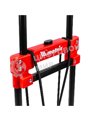 Тележка хозяйственная Matrix, складная, 2 колесная, стальная, грузоподъемность 80 кг