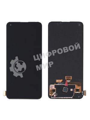 Дисплей для OnePlus Nord 2 в сборе с тачскрином OLED черный