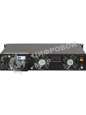 Источник бесперебойного питания Парус электро СИПБ10КД.10-11/2U, онлайн, напольно-стоечный, 10КВА, 10КВт, клеммный терминал L+N+PE, RS232, USB, минислот для карт управления, EPO, без АКБ, настраиваемое напряжение на шине постоянного тока ±96 В, ±108 В, ±120 В, ток заряда до 10А, ШГВ 440х625х86,5мм., вес 15.5кг.