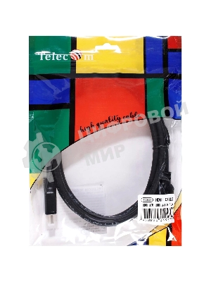 Кабель HDMI 19M/M,ver. 2.1, 8K@60 Hz 1.5m Telecom/VCOM TCG255-1.5M