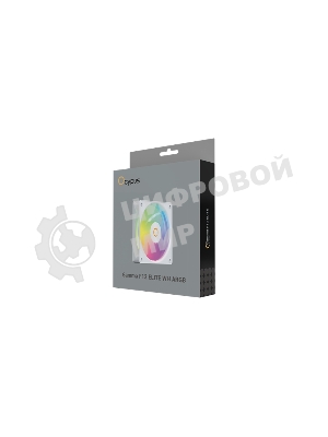 Вентилятор для корпуса Ocypus Gaммa F12 Elite WH ARGB, 120x120x25мм, 4-PIN PWM, 600-1800 RPM, 26 DBA MAX, HYDRO BEARING