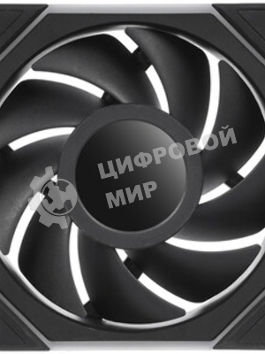 Вентилятор для корпуса Lian-Li Uni Fan TL Wireless LCD 120 LCD ARGB 120х124.5x28 черный 4-pin 27дБ (G99.12TLLCD1W1B.R0) Ret