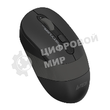 Мышь беспроводная A4Tech Fstyler FG10 черный/серый, 2000 dpi, радиоканал, USB, кнопки - 4