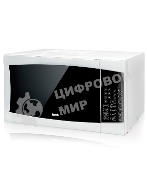Микроволновая печь BBK 23MWS-915S/W белый, 23 л, 900 Вт, переключатели - сенсор