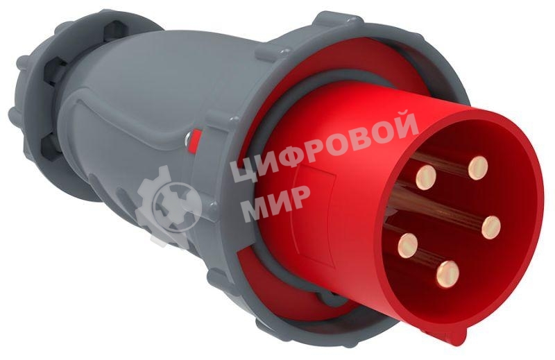 Вилка эл. каб. 125А 3P+PE+N 6ч/200/346-240/415В IP67 MAGNUM ССИ-045 IEK PSN02-125-5
