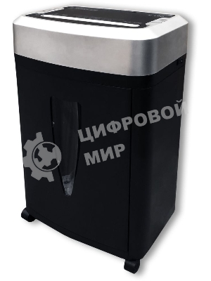 Шредер Office Kit S190 (2х2) черный (секр.P-7) фрагменты 7лист. 20лтр.