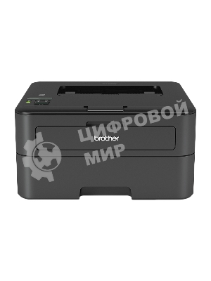 Принтер Brother HL-L2340DWR лазерный A4, 26 стр/мин, 2400x600 dpi, 32 Мб, дуплекс, подача: 251 лист., вывод: 100 лист., GDI, USB, Wi-Fi, ЖК-панель (старт.к-ж 700 стр) (замена HL-2240R, HL-2240DR)