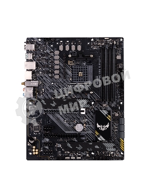 Материнская плата ASUS TUF GAMING B550-PLUS WIFI II, AM4, AMD B550, 4xDDR4, 6xSATA, 2xM.2, 1xPCI-E 3.0 x16, 1xPCI-E 4.0 x16, 3xPCI-E x1, 1xDP, 1xHDMI, 1x 2.5Gb LAN, 2xUSB-A 3.2 Gen 1, 1xUSB-A 3.2 Gen 2, 1xUSB-C 3.2 Gen 2, 3x3.5 мм, 7.1, ATX