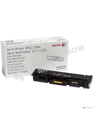 Картридж лазерный Xerox 106R02778 черный для Xerox Ph 3052/3260/WC 3215/3225 3000 стр.(Channels)