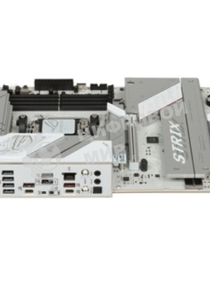 Материнская плата ASUS ROG STRIX B850-A GAMING WIFI, AM5, AMD B850, 4xDDR5, 2xSATA, 4xM.2, 1xPCIe 5.0 x16, 1xPCIe 4.0 x16, 1xPCIe x4, 1xDP, 1xHDMI, 1x2.5Gb LAN, 1xUSB-C 20Gbps, 1xUSB-C 10Gbps, 2xUSB-A 10Gbps, 4xUSB 5Gbps, 2xUSB-A 2.0, 3x3.5 мм, 7.1, ATX
